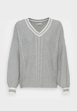 Hollister Co. OVERSIZED SWEATER - Strickpullover - Grey | Damen 10 Hollister Co. OVERSIZED SWEATER - Strickpullover - Grey | Damen -Hollister Geschäft cb5b3985f6794d05b225204e3abd7ad5