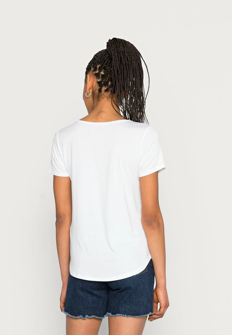 Hollister Co. T-Shirt Basic - Bright White | Damen 5 Hollister Co. T-Shirt Basic - Bright White | Damen – Bild 3
