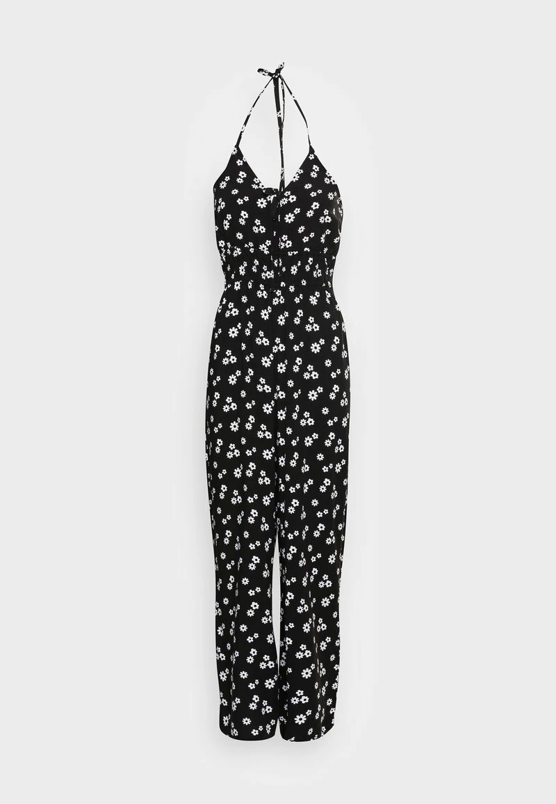 Hollister Co. BARE HALTER - Jumpsuit - Black Floral | Damen 6 Hollister Co. BARE HALTER - Jumpsuit - Black Floral | Damen – Bild 4
