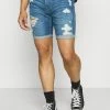 Hollister Co. Jeans Shorts - Bright Medium | Herren -Hollister Geschäft cd814635754249cc86666e3f2f404b72