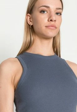 Hollister Co. BARE WAFFLE NECK - Top - Grisaille | Damen -Hollister Geschäft ced53e4cd6df4f4e93e06c099beea148