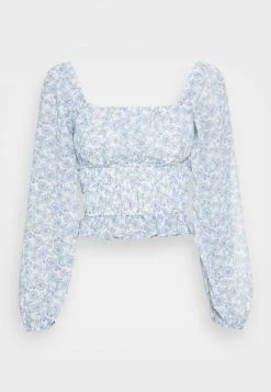 Hollister Co. Bluse - Blue/white | Damen -Hollister Geschäft d0493c7cb4a34f529d44fedd30830461