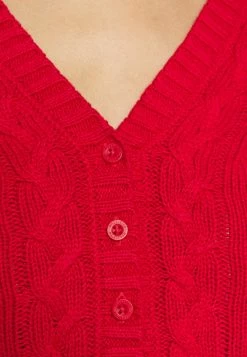 Hollister Co. CROP CARDI - Strickjacke - Jester Red | Damen -Hollister Geschäft d0d582f3936148169528d88274be37b7