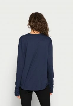 Hollister Co. TIMELESS LOGO TEE - Langarmshirt - Navy | Damen -Hollister Geschäft d12c13bb40ac469fbd4d2193273f8114