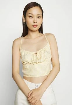 Hollister Co. TIE BARE - Top - Yellow | Damen -Hollister Geschäft d1f8fac39efb460f9189878a812cfac0