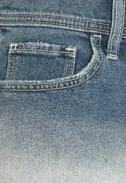 Hollister Co. OMBRE FRAY HEM - Jeans Shorts - Blue Denim | Damen -Hollister Geschäft d5f727afe6ff4f6d8dbd4dde3e25378f