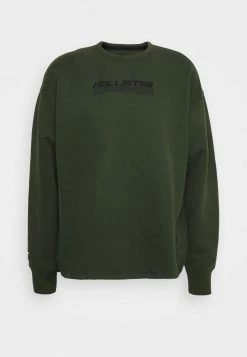 Hollister Co. BUNGEE CREW - Sweatshirt - Olive | Herren