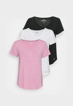 Hollister Co. EASY VEE 2 PACK - T-Shirt Basic - White/black/moonlight Mauve | Damen 14 Hollister Co. EASY VEE 2 PACK - T-Shirt Basic - White/black/moonlight Mauve | Damen -Hollister Geschäft d93d41b876d947d0be8bec5661d3911a