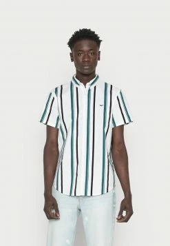 Hollister Co. SLIM PATTERN - Hemd - White | Herren