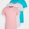 Hollister Co. CREW SOLIDS 3 PACK - T-Shirt Basic - Turq/lilac/pink | Herren 1 Hollister Co. CREW SOLIDS 3 PACK - T-Shirt Basic - Turq/lilac/pink | Herren -Hollister Geschäft daa3c4abd9ba40b8af9def4f89d171e6