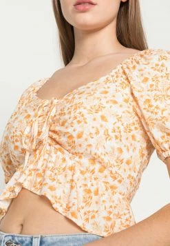 Hollister Co. Bluse - Warm Apricot | Damen -Hollister Geschäft dc2a1d7303834101a55dcb06ebc02d6b