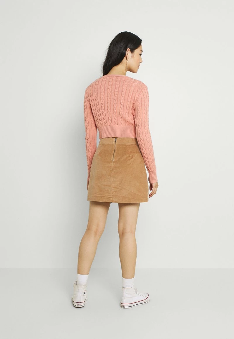 Hollister Co. WRAP SKIRT - Minirock - Tan | Damen 5 Hollister Co. WRAP SKIRT - Minirock - Tan | Damen – Bild 3