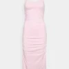 Hollister Co. BARE SLIT MIDI DRESS - Freizeitkleid - Roseate Spoonbill | Damen -Hollister Geschäft df411c213d32439295e9cc25cb554d3f