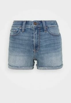 Hollister Co. PAINTED DAISY - Jeans Shorts - Blue Denim | Damen -Hollister Geschäft e3b0852dd7554d27a97123dd88c1f895
