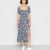 Hollister Co. NB DRESS - Maxikleid - Navy Floral | Damen -Hollister Geschäft e8984fe453f84ac59e7009eee374d7ee