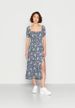 Hollister Co. NB DRESS - Maxikleid - Navy Floral | Damen