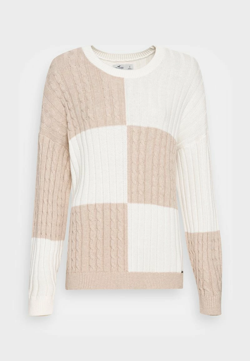 Hollister Co. OVERSIZED CREW PATCHWORK - Strickpullover - Patchwork | Damen 6 Hollister Co. OVERSIZED CREW PATCHWORK - Strickpullover - Patchwork | Damen – Bild 4