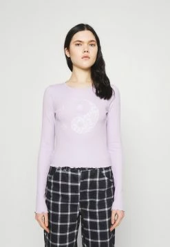 Hollister Co. TREND TEE - Langarmshirt - Purple | Damen