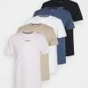 Hollister Co. CREW SEASONAL MIXED MARKETING 5 PACK - T-Shirt Basic - Multi-coloured | Herren 1 Hollister Co. CREW SEASONAL MIXED MARKETING 5 PACK - T-Shirt Basic - Multi-coloured | Herren -Hollister Geschäft efcc344b59674b589db89210a931d5da