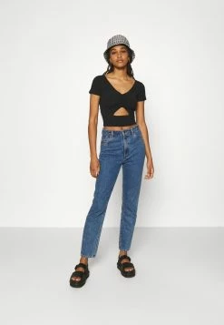 Hollister Co. CINCH CUTOUT TEE - T-Shirt Print - Black | Damen 8 Hollister Co. CINCH CUTOUT TEE - T-Shirt Print - Black | Damen -Hollister Geschäft f16a7da839744c36bcc0b8b1f5df9425