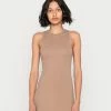 Hollister Co. HIGH NECK EXPOSED SEAM SHORT DRESS - Strickkleid - Brown Solid | Damen 1 Hollister Co. HIGH NECK EXPOSED SEAM SHORT DRESS - Strickkleid - Brown Solid | Damen -Hollister Geschäft f1e6758be26d4dfa91577ec98bbf93bb