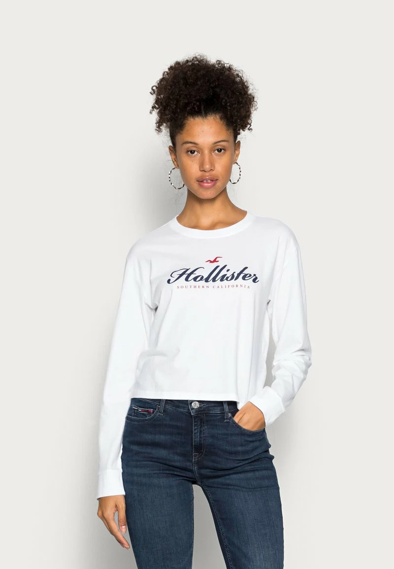 Hollister Co. Langarmshirt - White | Damen 3 Hollister Co. Langarmshirt - White | Damen