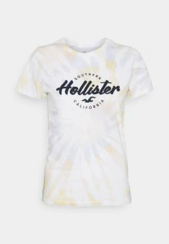Hollister Co. TECH CORE - T-Shirt Print - Yellow | Damen -Hollister Geschäft f714899af206429ca519957d5607c247