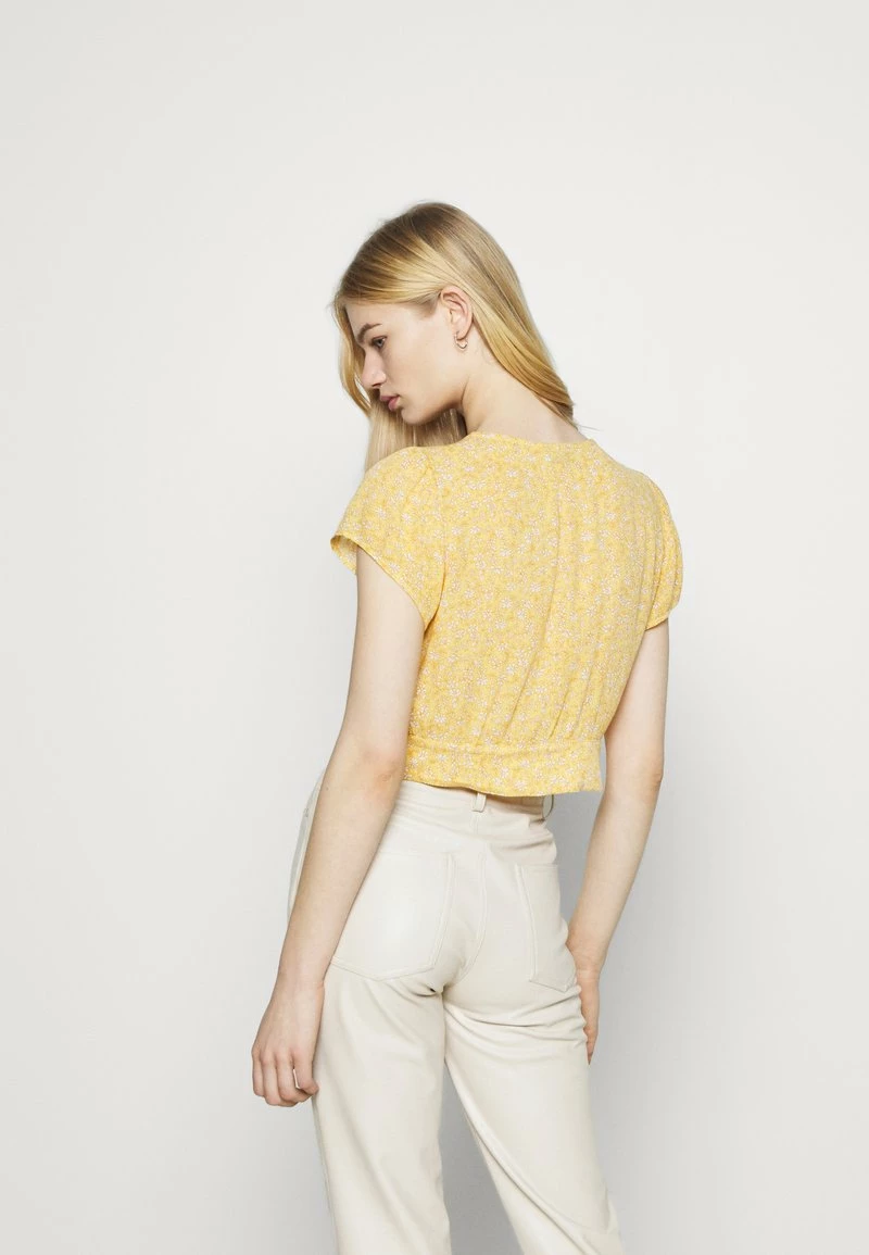 Hollister Co. Bluse - Yellow Floral | Damen 5 Hollister Co. Bluse - Yellow Floral | Damen – Bild 3