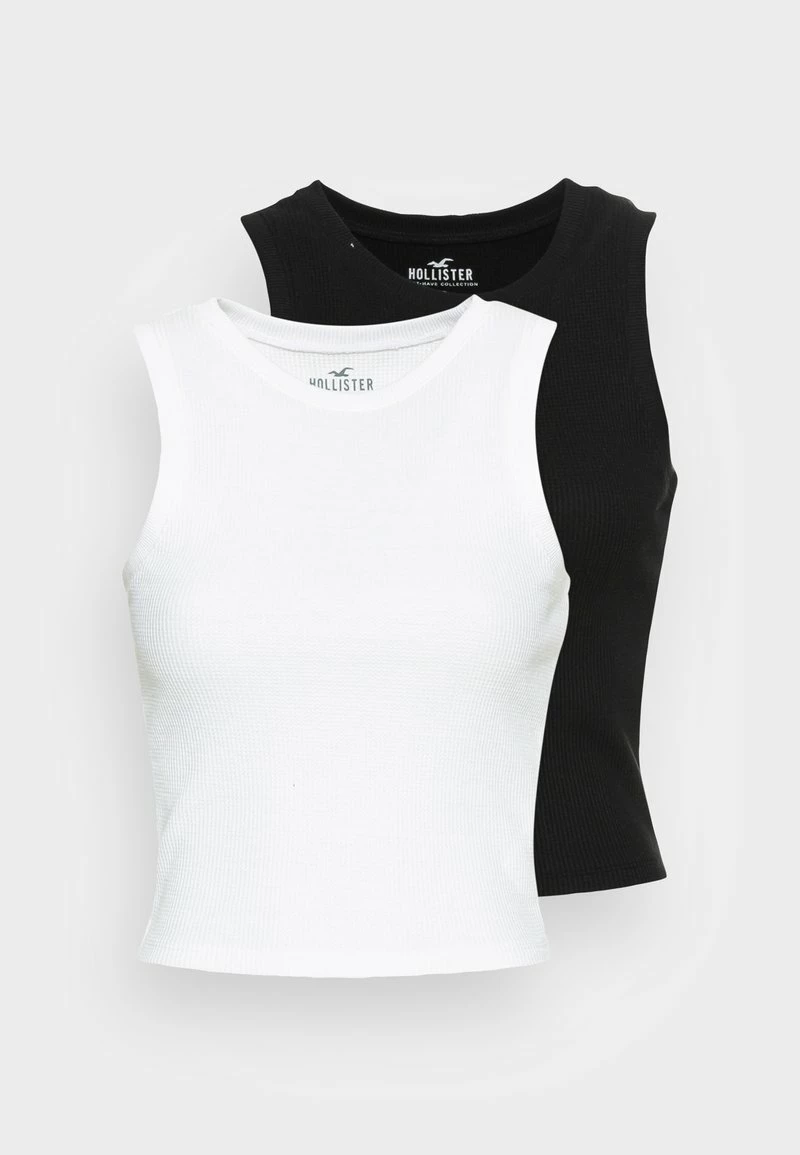 Hollister Co. 2 Pack - Top - Casual Black/white | Damen 7 Hollister Co. 2 Pack - Top - Casual Black/white | Damen – Bild 5